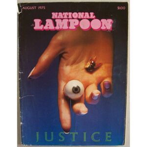 National lampoon [ August 1975, Justice issue ] single issue magazine